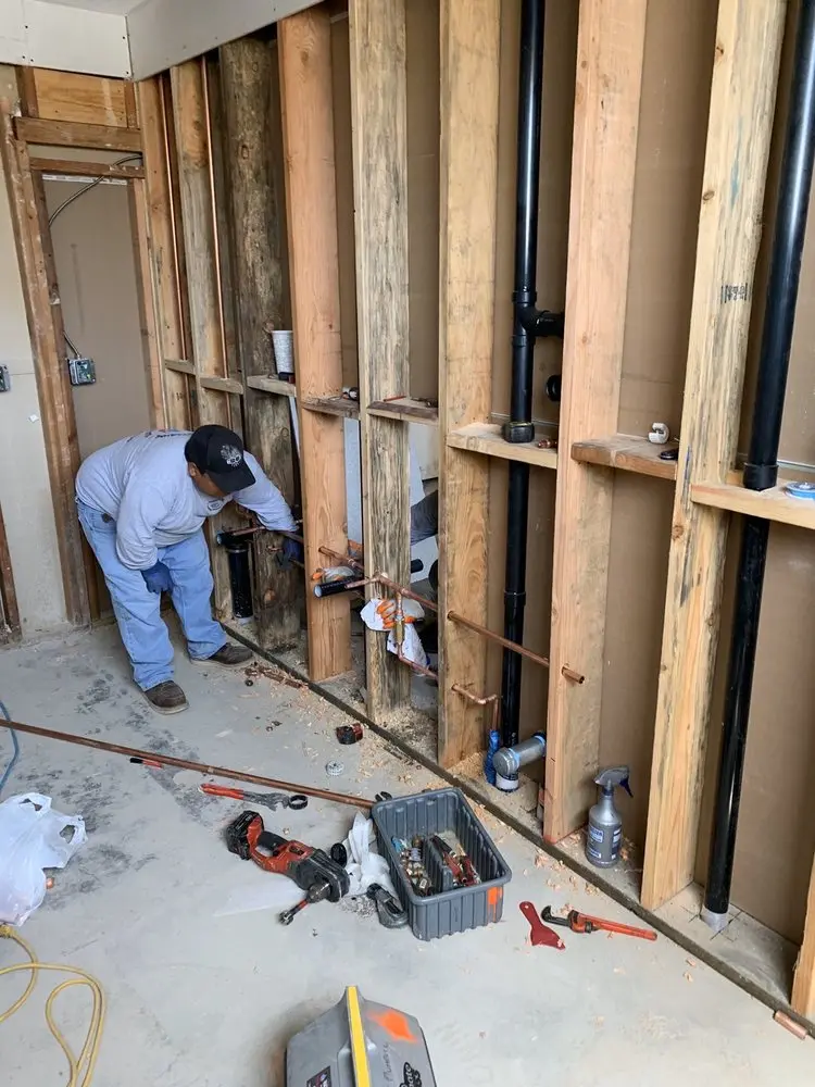 Commercial rough-in plumbing for Commercial Plumbing in Hondo
